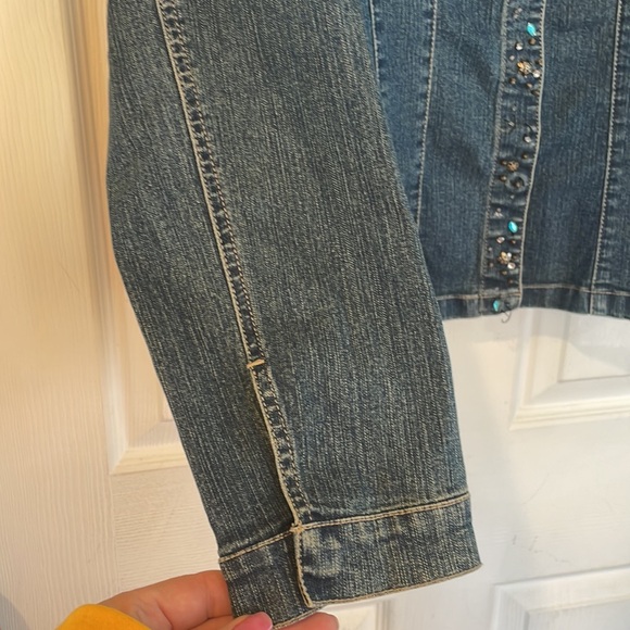 Christopher Banks Size Large Jeans Jacket - Picture 6 of 12